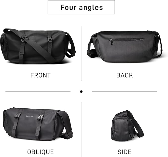 Small Sports Bag Waterproof Ultra-Light Gym Duffle for Men & Women Compact Mini Crossbody Bags