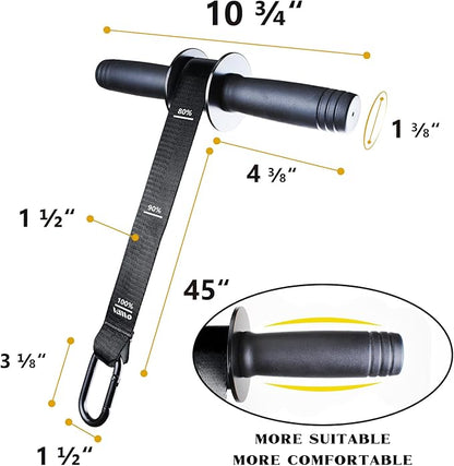 VAIIO Forearm Strengthener and Wrist Roller with Quick Locking Mechanism - Durable PVC Anti-Slip