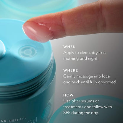 Bliss Clear Genius Clarifying Gel Moisturizer with CLARITY 5 Complex | Salicylic Acid, Niacinamide