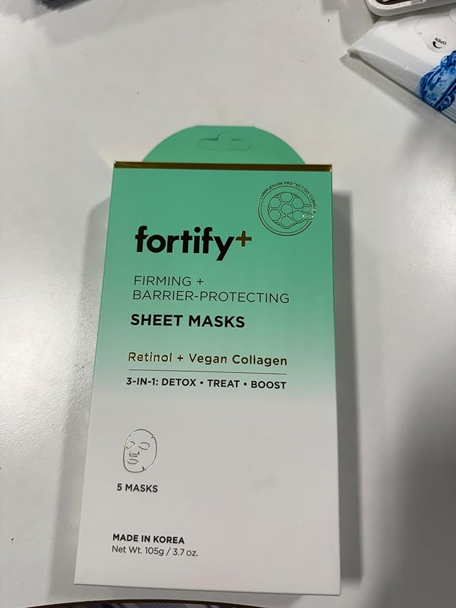 Face Mask with Retinol and Collagen - Dermatologist Tested, Anti Aging - Firming & Barrier