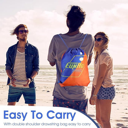EunHo Dual Sided Cornhole Bags Regulation Set of 8 Professional Cornhole Bean Bags Slick and Stick