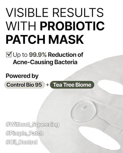 Trouble Patch Mask | Korean Face Mask ??Hydrating & Acne Face Mask for Blemish-Prone Skin, Calming