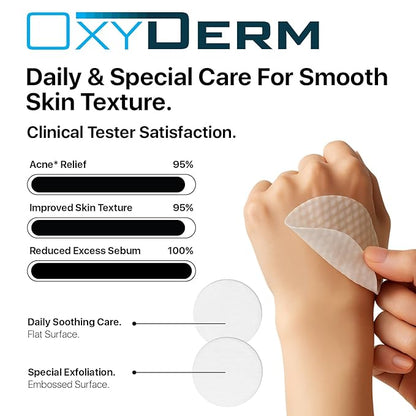 Acne Treatment Pads- Eliminates Pimple, Whitehead, blackhead, & Cystic Breakouts. Clear Clogged