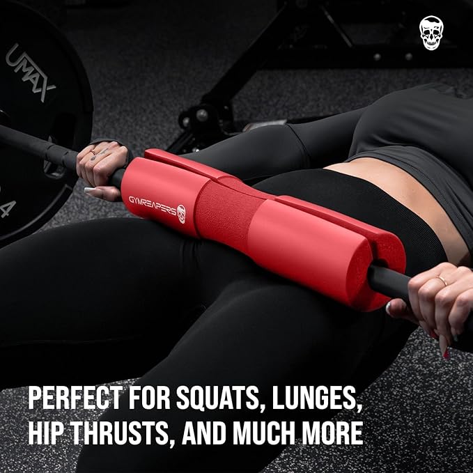 Gymreapers Barbell Squat Pad - Protective Bridge Pad For Hip Thrust, Squats, Lunges - Hip Support