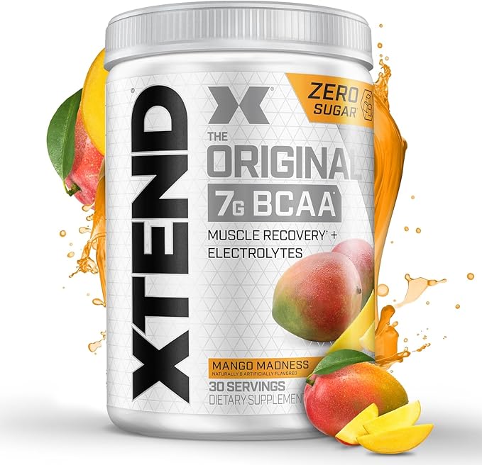 Xtend XTEND Original BCAA Powder 7g BCAA and 2.5g L-Glutamine, Sugar Free Post Workout Muscle