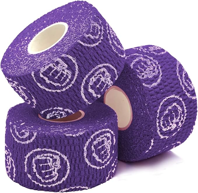 WOD Nation Flexible Hook-Grip Athletic Tape ??Easy-Tear, Sweat-Proof Thumb & Finger Strips for