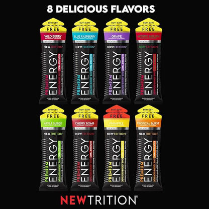 NewTrition® Extra Strength Energy Shots, 250mg Caffeine Energy Shots with Vitamin B & Amino Acids