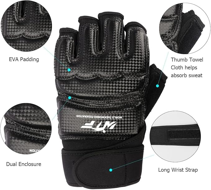 Punch Bag Training Gloves, LangRay MMA Grappling Gloves for Sparring Martial Arts Boxing Training