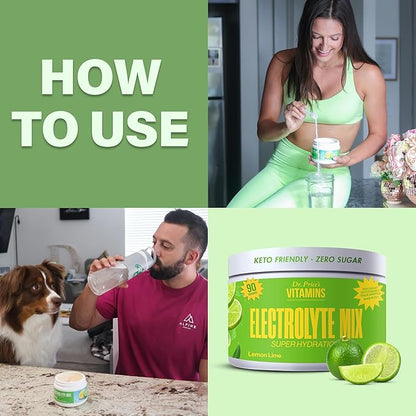 Dr. Price’s Electrolyte Mix | Sugar-Free Hydration Powder with 72+ Trace Minerals | No Sugar