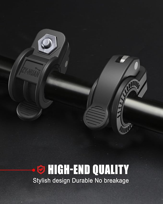 Mini Barbell Clips 1 inch I Multi-Size Adjustable Barbell Collar I 1 inch Barbell ClampsIQuick