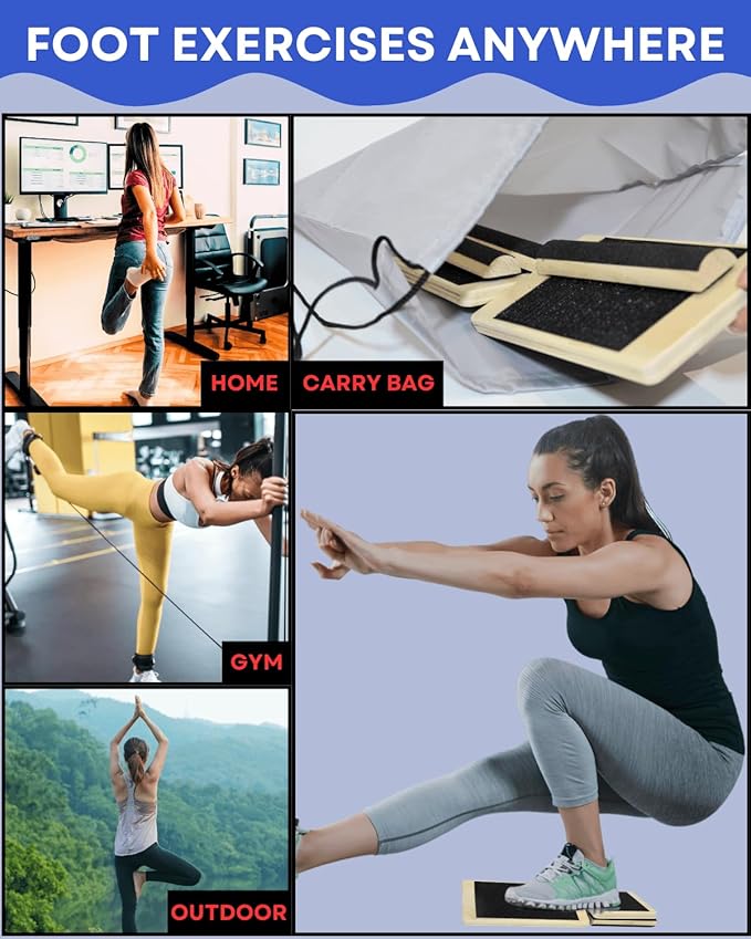 Ankle Strengthener, Single Leg Balance Board for Ankle Rehab, Foot Trainer for Mobility, Foot