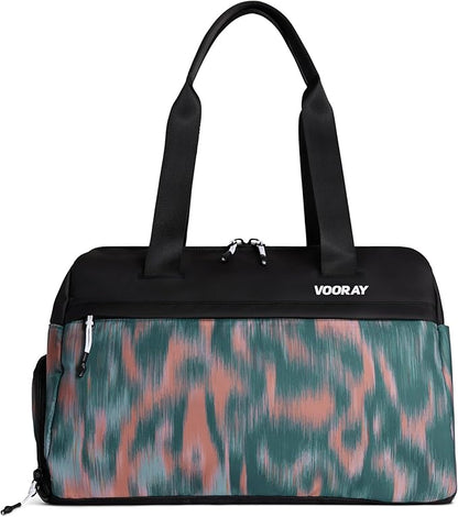Vooray 25L Trainer Duffel Bag ??Lightweight Travel Duffel for Women and Men with Shoe Pocket