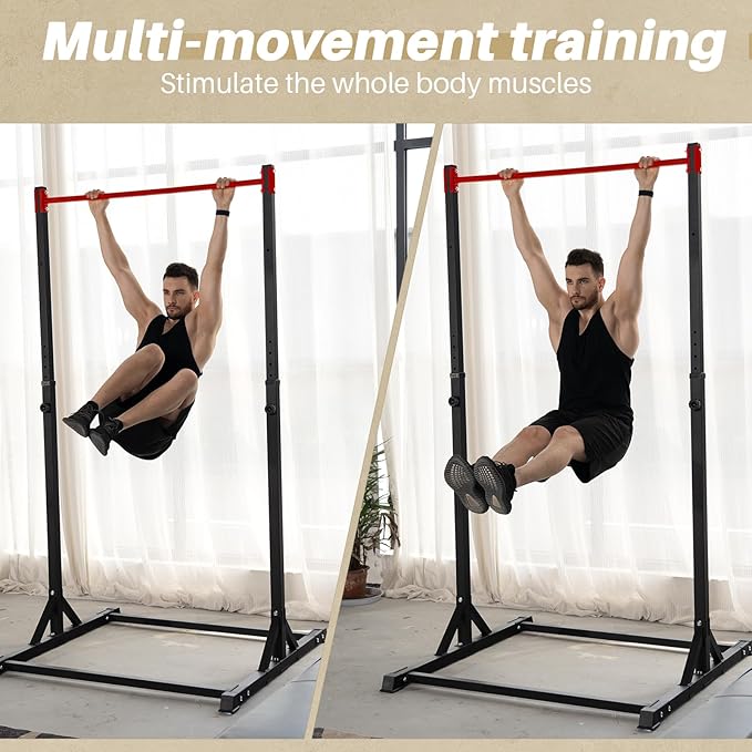 Pull Up Station, Bongkim Power Tower Portable Pullup Bar Station, Pull Up Bar for Home Gym, Pull Up
