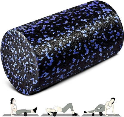 Yes4All High-Density EPP Round Back Roller Foam, Exercise Foam Roller for Yoga, Pilates &
