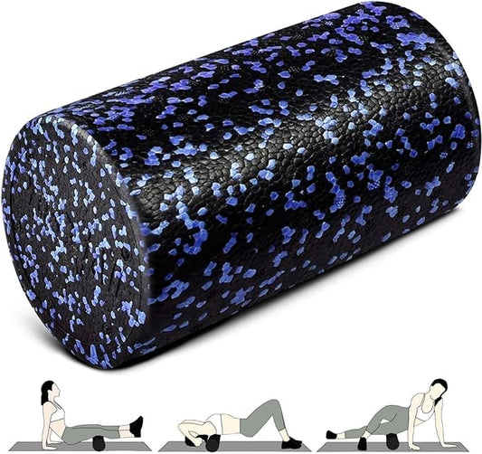 Yes4All High-Density EPP Round Back Roller Foam, Exercise Foam Roller for Yoga, Pilates &