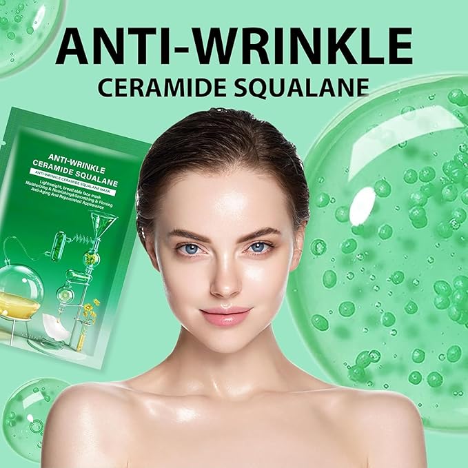 Anti-Wrinkle Face Masks, Moisturizing Spa Face Masks Skincare Hydrating Face Sheet Masks