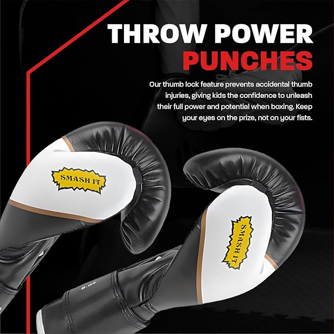 Kids Boxing Gloves for Kids Children Youth Punching Bag Kickboxing Muay Thai Mitts MMA Training