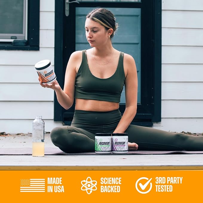 Outwork Nutrition Post Workout Recovery Powder - Creatine Monohydrate, KSM-66 Ashwagandha & Tart