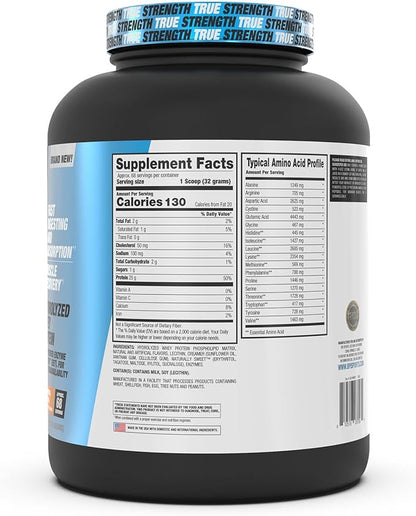 BPI Sports Hydro HD - 100% Hydrolyzed Whey Protein Powder - Muscle Growth, Recovery, 25g of