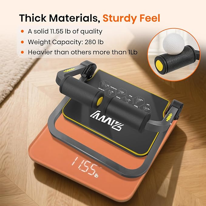 Ab Workout Equipment, Ab Machine for Stomach Workout, Ab Trainer Machine for Home, Sit Up Machine