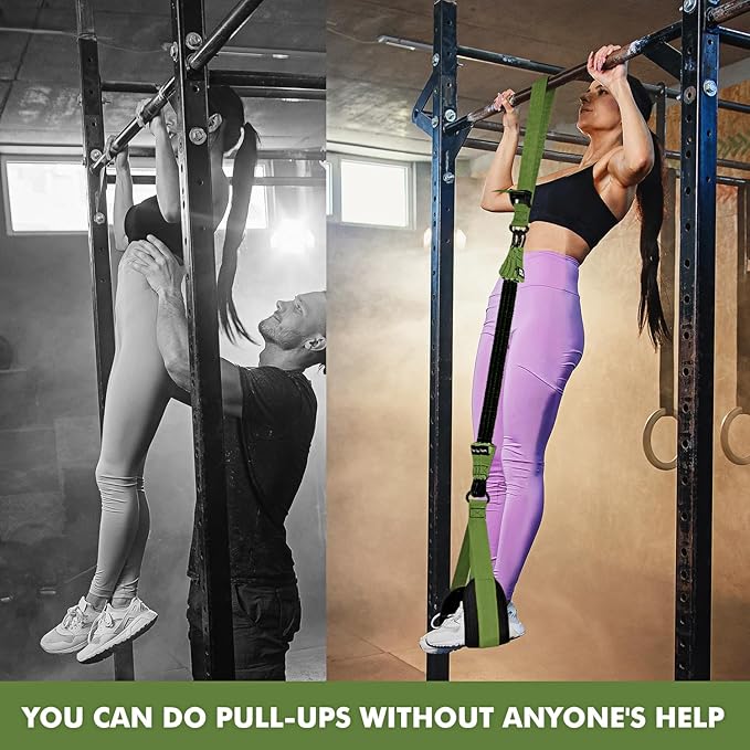HPYGN Pull Up Assistance Bands, Heavy Duty Resistance Band for Pull Up Bar, Adjustable Weight/Size