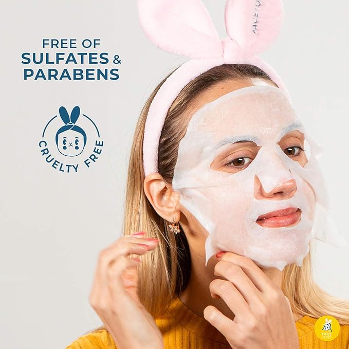 FACETORY K Beauty Face Mask Skin Care - OH MY GOODNESS REJUVENATING SNAIL Sheet Mask with Snail