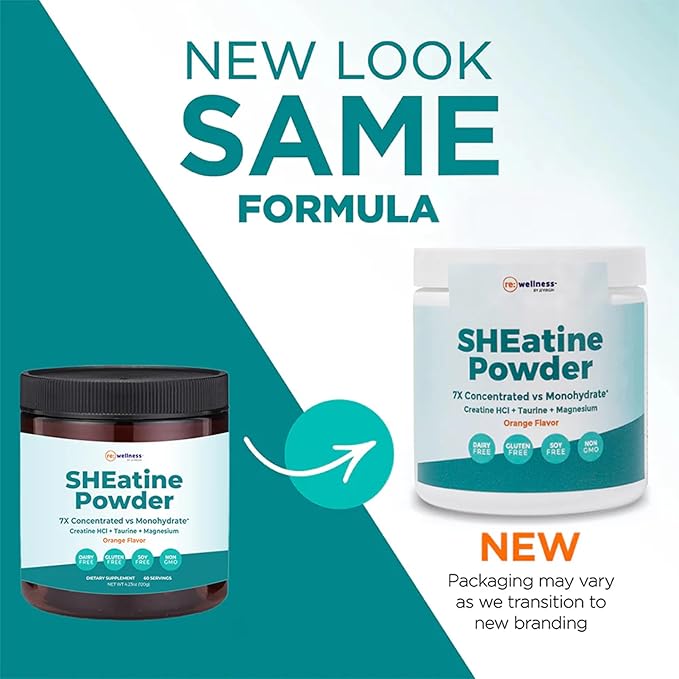 Reignite Wellness by JJ Virgin | SHEatine Powder | Creatine Trifecta for Powerful Aging | Creatine