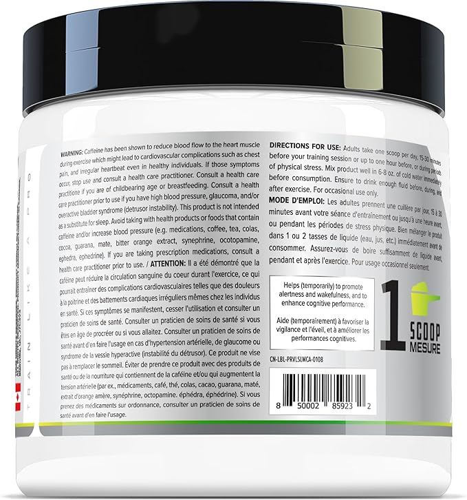 Prevail Pre Workout Powder with Nootropics: Pre Workout for Men and Women, Cutting Edge Energy and