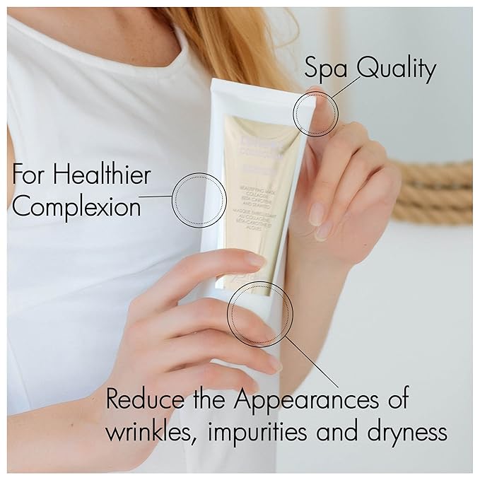Premier Dead Sea Classic Beautifying Mask Collagen, Beta Carotene And Seaweed Reduces Blackheads