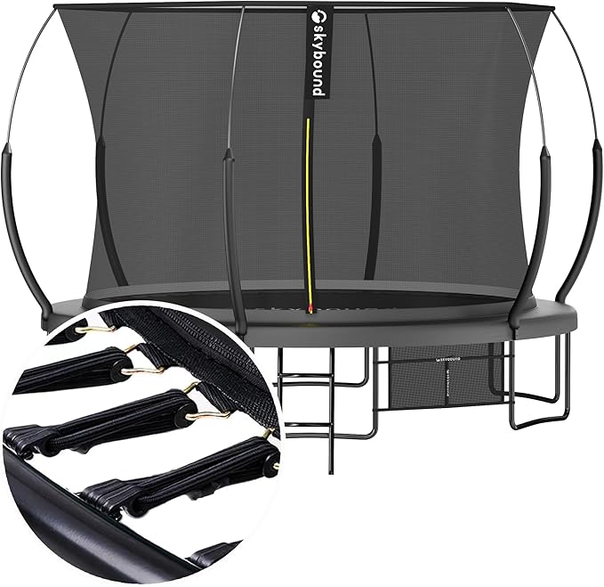 SkyBound 14 FT 12 FT 10FT 8FT 6FT Springless Trampoline for Kids and Adults - Recreational