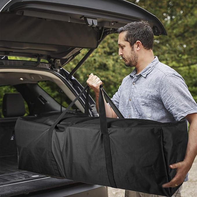 Sports Duffle Bag - Extra Large Travel Duffel Luggage Bag with Upgrade Zipper, Sturdy & Water