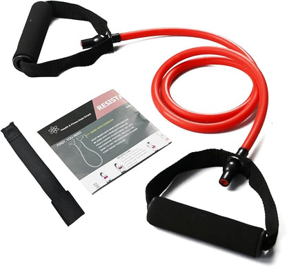 Resistance Bands with Handles, Single Resistance Bands, Exercise Bands with Handles, for Resistance