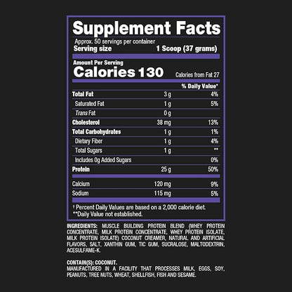 BPI Sports Whey HD Ultra Premium Protein Powder Isolate | Workout Whey Protein Powder for Men &