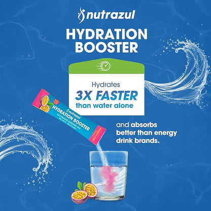 nutrazul Hydration Booster | Supports Rapid Hydration | Electrolyte Enriched Mix | No Artificial