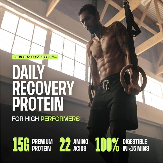 Frog Fuel Power Energized Protein Shot, 15g Protein Nano-Hydrolyzed Grass Fed Collagen, 120mg