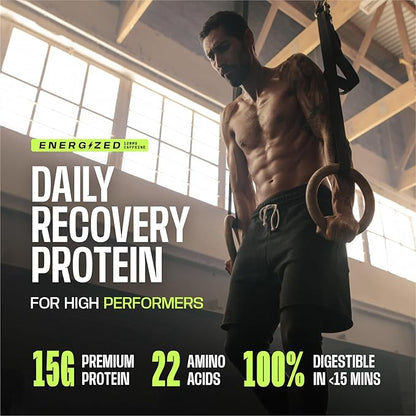 Frog Fuel Power Energized Protein Shot, 15g Protein Nano-Hydrolyzed Grass Fed Collagen, 120mg