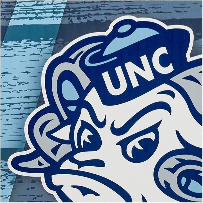 Wild Sports NCAA College 2' x 4' Wood Direct Print Tournament Cornhole Set, 8 Bean Bags, Vintage