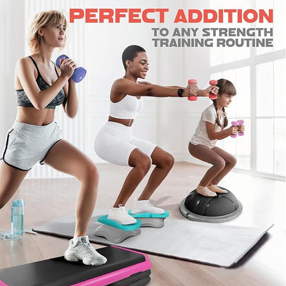 Yes4All Neoprene Coated Dumbbell Hand Weight Sets of 2 - Multiple Weight Options with 15 Colors