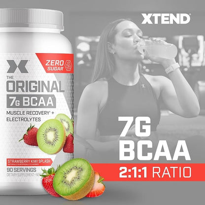 Xtend XTEND Original BCAA Powder 7g BCAA and 2.5g L-Glutamine, Sugar Free Post Workout Muscle