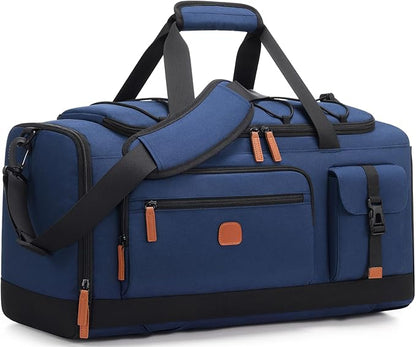 Gym Bag for Men and Women with Shoe & Laptop Compartment, 3-in-1 Sports Travel Duffel Bag