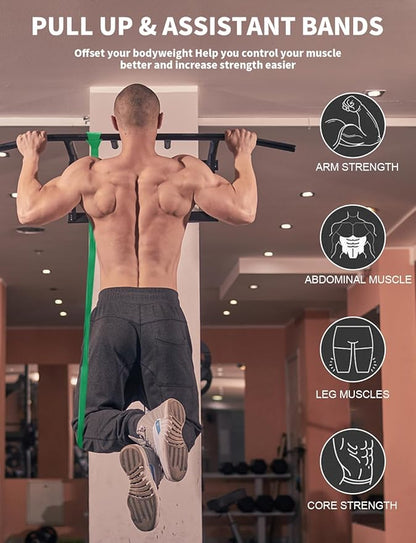 Pull Up Bands, Resistance Bands, Pull Up Assistance Bands Set for Men & Women, Exercise Workout
