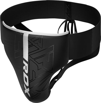 RDX Groin Protector for Boxing, Muay Thai, Kickboxing and MMA Fighting, Maya Hide Leather Abdo Gear