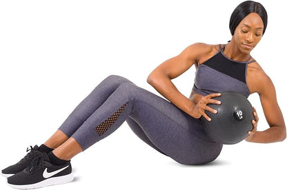 ProsourceFit Slam Medicine Balls 5, 10, 15, 20, 25, 30, 50lbs Smooth and Tread Textured Grip Dead