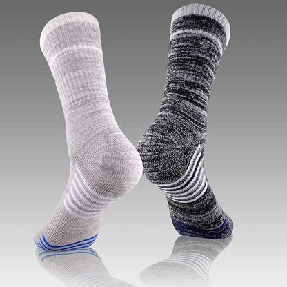 FEIDEER Men's Hiking Walking Socks, Multi-Pack Wicking Cushioned Outdoor Recreation Hiking Socks