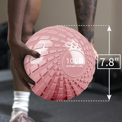 Medicine Ball 10 lbs Slam Ball Weighted Balls for Exercise Strength and Crossfit Workout