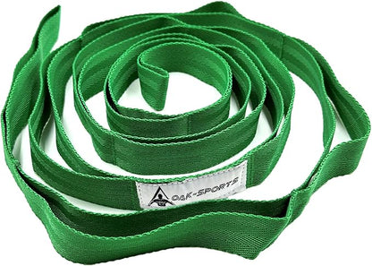 Stretching Strap Yoga Strap with Loops, Stretch Straps for Physical Therapy, Non-Elastic Exercise