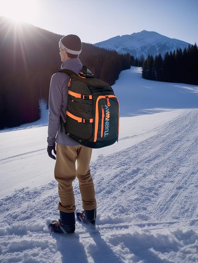 Ski/Snowboard Boot Bag/Skating Bag | Excellent for Store and Transport Gear, Jacket, Helmet