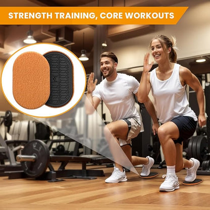 MUYOS Sliders for Working Out, Floor Sliders for Exercise, Sliding Discs for Hardwood Floors ??Core
