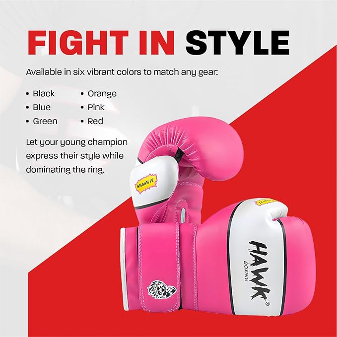 Kids Boxing Gloves for Kids Children Youth Punching Bag Kickboxing Muay Thai Mitts MMA Training