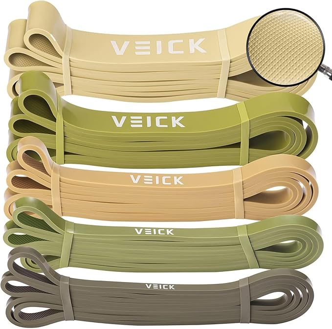 VEICK Resistance Bands for Working Out, Exercise Bands, Workout Bands, Pull Up Assistance Bands